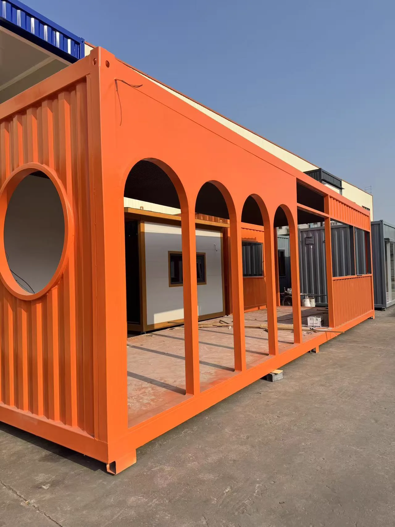Container Office Complex — Infrastructure Project